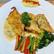 Grilled Fish with Lemon Butter Sauce
